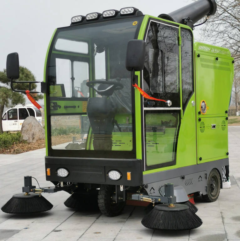 大同道路清洁广泛应用电动环卫清扫车